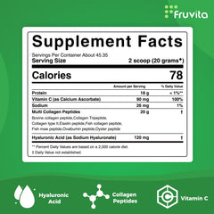 Fruvita® Multi Collagen Protein Powder