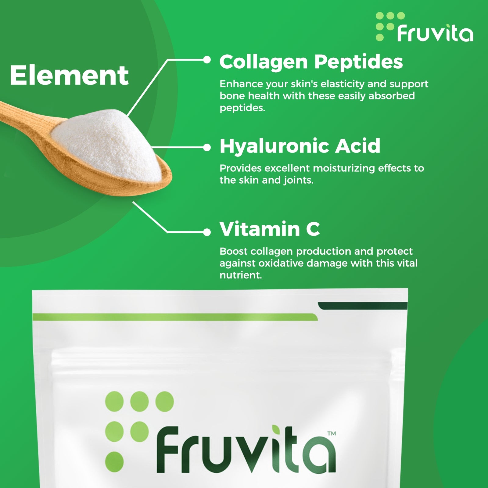 Fruvita® Multi Collagen Protein Powder